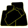 BMW 6 Series F12 Convertible 2011-2018 Yellow Trim AutoWin Floor Mats