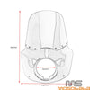 Harley Dyna Wide Glide FXDWG Headlight Fairing & Windshield (2006-2017)