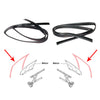 Honda Civic 2006-2011 RR Door Glass Run Channel Seal