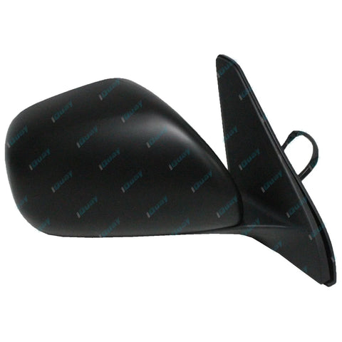 Toyota Landcruiser Prado 120 Series RH Black Electric Mirror (2002-2009)