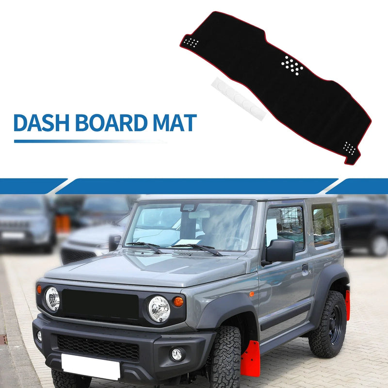 Toyota Avalon Limited / XL / XLS (2005-2010) Black Red Dashboard Cover Mat