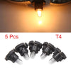 Auto Speedometer 5 x Mini T4 Amber LED Dashboard Bulbs (Various Years)