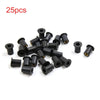 Motorcycles Well Nuts / 25pcs Black Rubber M5 Windscreen Fastener