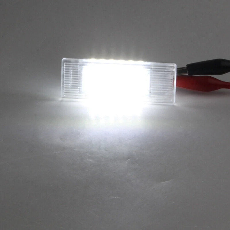 BMW F20 F21 F30 F31 F32 F15 X5 X6 2 x White LED Door Courtesy Footwell Lights