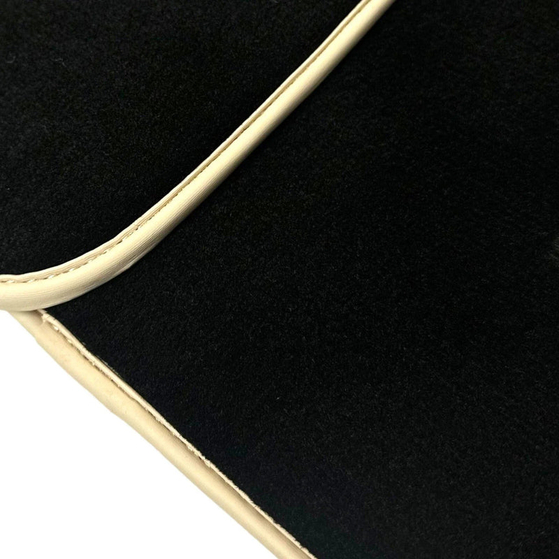 Ferrari SF90 Stradale (2019-2024) Beige Trim AutoWin Black Floor Mats