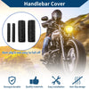 Motorcycle Rubber Black 1 x Hand Grips Cover
