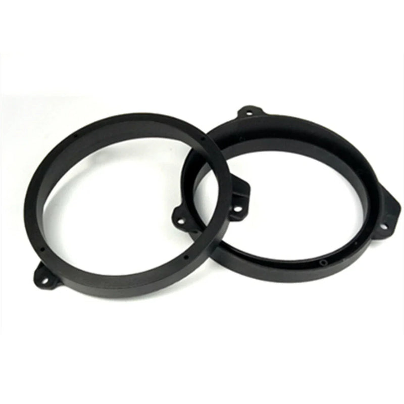 Subaru Forester 6.5" Black Front Door Speaker Spacers (2003-2023)