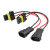 Make & Model 9006 to H8 H11 Fog Light Conversion Wire Harness Socket Adapter