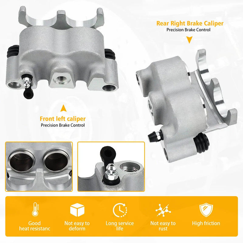 Polaris RZR RS1 Front Brake Calipers & Pads (2018–2020)