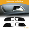 Toyota Corolla Gloss Black Interior Door Handle Bowl Cover Trim (2019-2025)