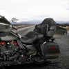 Harley Touring Backrest Black Grey Seat (2014 - 2023)