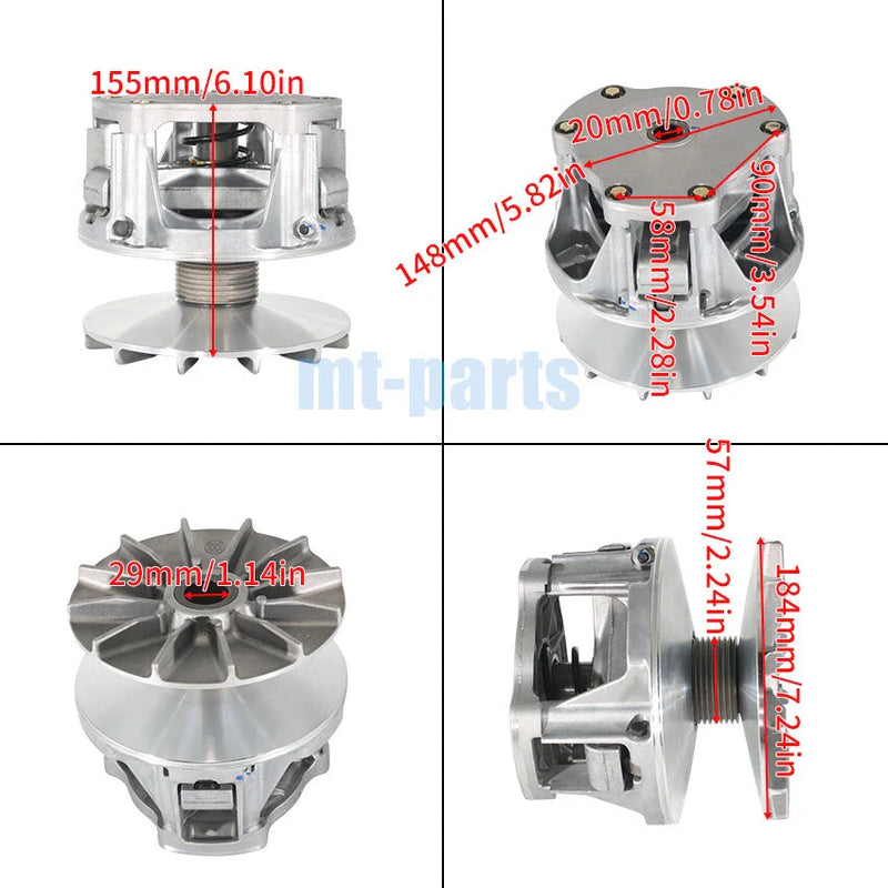 Polaris Sportsman Clutch Variator Pulley Set (2003-2005)