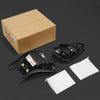Kawasaki Ninja 400 Black White Driver Passenger Seat (2018-2023)