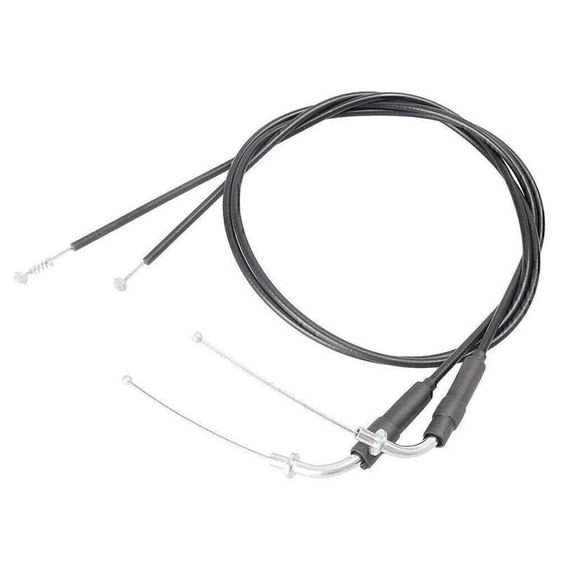 Harley Sportster XL883 XL1200 130cm Steel Gas Fuel Throttle Cables (All)