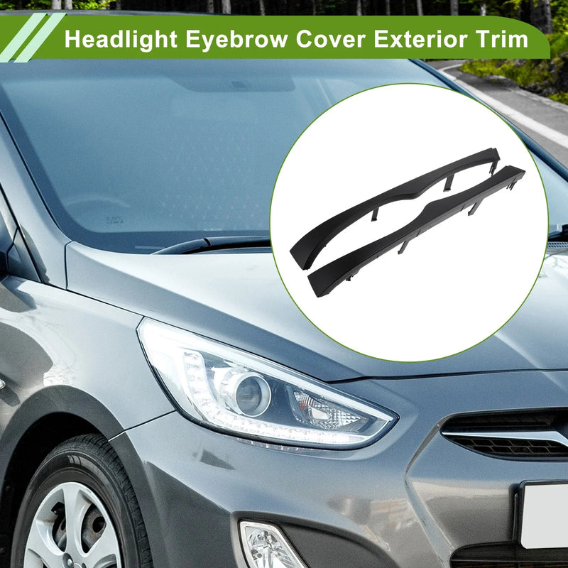 BMW E46 Headlight Eyebrow Eyelid Covers (2000-2006)