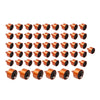Harley Twin Cam Dyna FXD 52X Engine Topper Screw Bolt Cap Orange