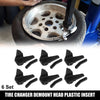 Motorcycle 6 Set Motorcycle Tire Changer Demount Head Insert Black
