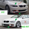 BMW 3 Series E92 E93 Gloss Black Front Bumper Side Splitter (2006-2009)