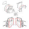Toyota Land Cruiser Double Cab 1999-2007 Door Weatherstrip