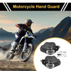Motorcycles Knuckle Guard Protector Silver Tone PC Universal Hand Guard