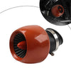 Pit ATV Scooter Orange Universal Air Intake Filter Cone Pod 28MM-48MM