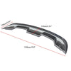 Ford Mustang 2015-2022 Real Carbon Fiber Rear Trunk Spoiler Wing