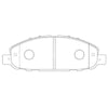 Nissan Urvan E25 2008~2017 3.0L Diesel Van Bosch Front Disc Brake Pads Set