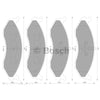 Jeep Cherokee XJ Front Disc Brake Pad Set 4X4 (1994-2001)