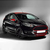 Ford Fiesta Red LH+RH Door Side Rearview Mirror Cover Caps (2011-2017)