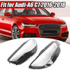 Audi A6 S6 Headlight Clear Lens Cover + Sealant 2 x (2016-2018)