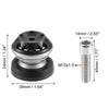 Motorcycle 2 x Swing Arm Spools Aluminum Alloy