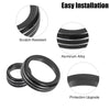 Chevy Corvette 4 x Air Conditioner Volume Tune Knob Decor Rings (2014-2019)