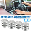 Honda Civic 4pcs Air Vent Outlet Switch Lever Covers (2022-2023)
