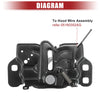 Dodge Ram 1500 2009-2010 - Black Hood Latch Replacement (2009-2010)