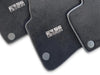 Mercedes Benz ER56 Design Logo Leather Rounds Floor Mats (1980-2019)