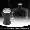 Toyota Yaris (2005-2010) Silver Tone 6 Speed Manual Gear Shift Knob