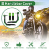 Motorcycle Hand Grips Cover Handle Bar Throttle Grips Aluminum Alloy Green