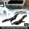 Ford F-150 2015-2020 Front Bonnet Bracket 2 x Covers Hood Hinges