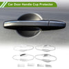 Toyota RAV4 8 x Chrome Door Handle Cup Protectors (2013-2018)