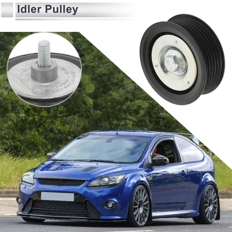 Ford Transit (2012-2024) - Black 1 Pc Drive Belt Idler Pulley
