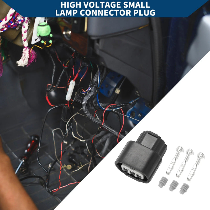 Honda Civic 3Pin High Voltage Lamp Connector Plug (2001-2005)