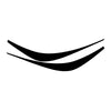 Toyota Corolla Front Headlight Eyebrow Eyelid Sticker Trim (2019-2022)