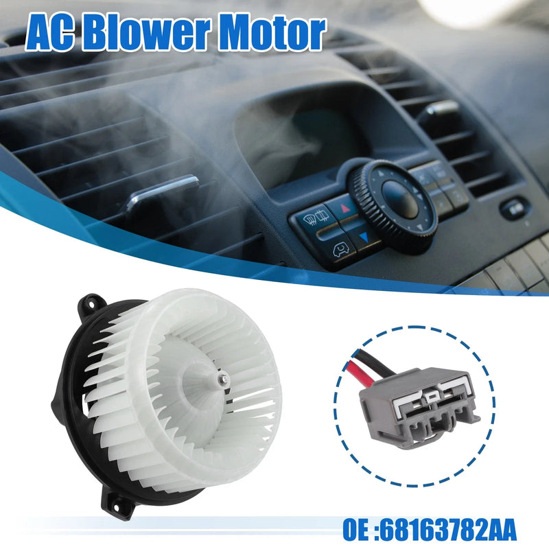 Dodge Dart L4 1.4L 2.0L 2.4L AC Heater Blower Motor (2013-2016)