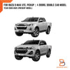 Isuzu D-Max Matte Black Scuff Plate Door Sill Protector (20-25)