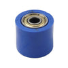 Street Bike Blue 8MM Drive Chain Pulley Tensioner Wheel Guide