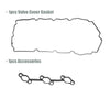 Hyundai (No.224533C710) - Black Valve Cover Gasket Set (2011-2016)