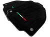 Ferrari F8 Spider (2019-2023) - AutoWin Brand, Yellow Stitching Black Floor Mats