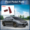 Honda Civic (2006-2009) Red Foot Accelerator Pedal Covers