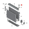 BMW G20 G21 G30 G31 Engine Cooling Radiator Holder Clips (2019-2023)