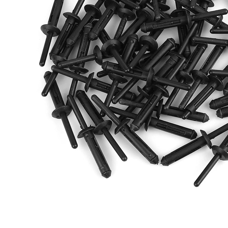 Jeep Wrangler 50 x Plastic Rivet Bumper Fastener Clips (2007-2018)